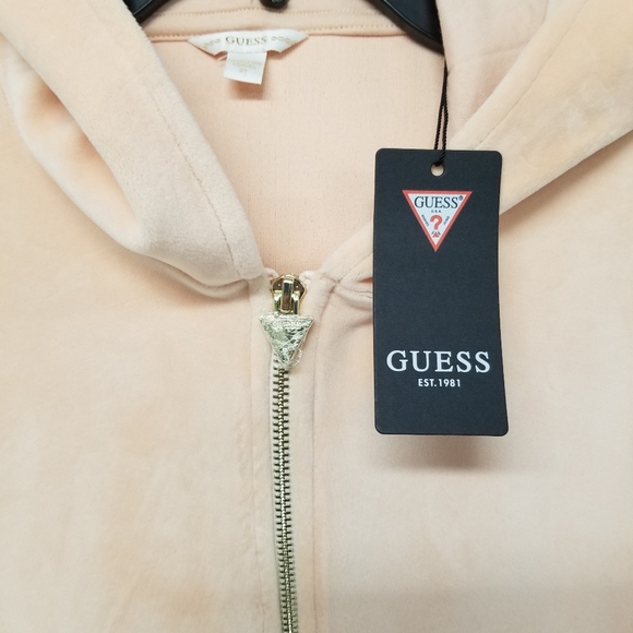 Guess Hoodie Active Soft Sweater Girls Sz 12 - Picture 4 of 6